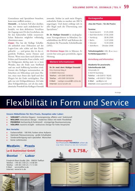 Kolumne Deppe vs. Osswald Teil 7 - Deutscher Arbeitskreis für ...