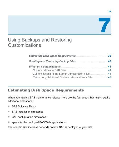SAS 9.3 Guide to Software Updates