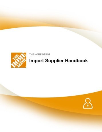 Import Supplier Handbook 092811 - Home Depot