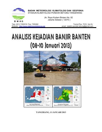 Banjir Banten 08-10 Januari 2013