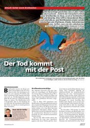 Der Tod kommt mit der Post - Presdok AG