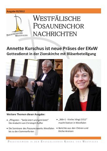 Restposten je 5 - Posaunenwerk in der Ev. Kirche von Westfalen