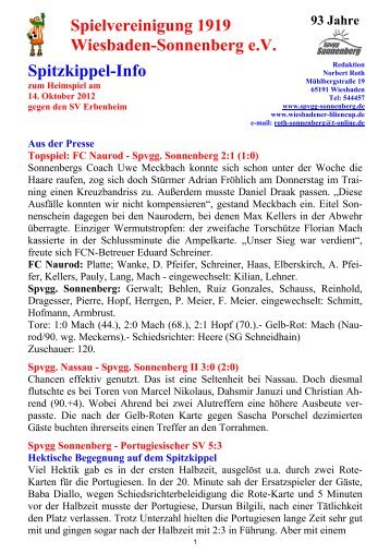 14.10.2012 - SpVgg Sonnenberg