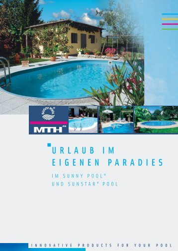 SUNNY POOL® „Urlaub im eigenen Paradies“