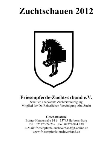 D - Friesenpferde-Zuchtverband e.V.