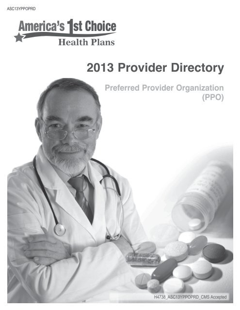 PPO Provider Directory - America's First Choice