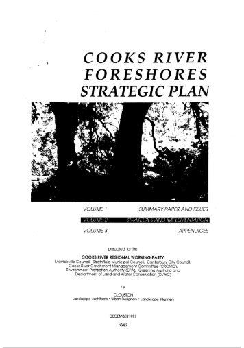 Cooks River Foreshores Strategic Plan - Canterbury City Council ...