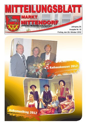 Mitteilungsblatt Oktober 2012 - Nittendorf