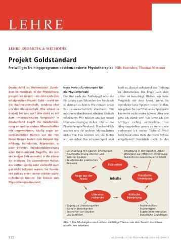 Projekt Goldstandard
