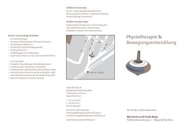 Physiotherapie & Bewegungsentwicklung