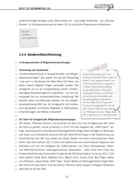 Rechenschaftsbericht der diozesankonferenz 2 0 1 2 : - KjG ...