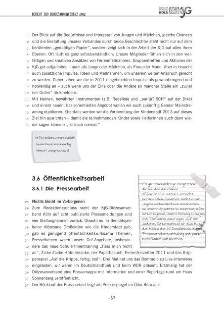 Rechenschaftsbericht der diozesankonferenz 2 0 1 2 : - KjG ...