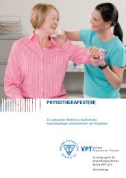 Massage - VPT Verband Physikalische Therapie