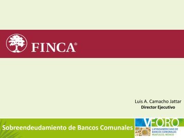 Luis Camacho-FINCA - ProDesarrollo