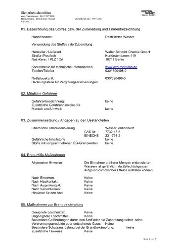 Datenblatt - Autoteile Walter Schork GmbH