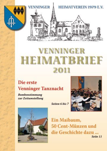 Venninger Heimatbrief - Heimat-Verein - heimatverein-venningen.de