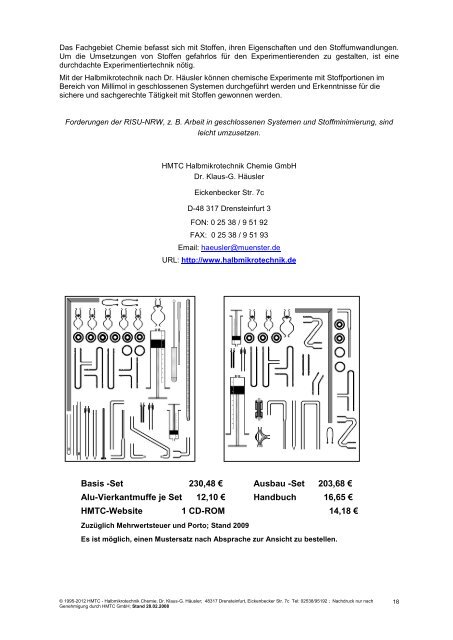 Entsorgung ins natürliche Gleichgewicht - HMTC - Halbmikrotechnik ...