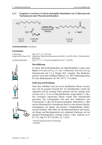 1.2.3: Essigsäure-1-octylester