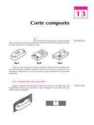 Corte composto - Desenho Técnico de Mecânica