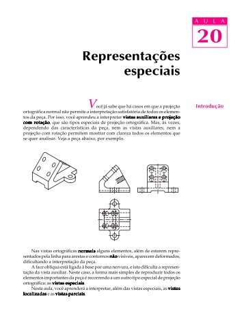 Representa es especiais - Desenho Técnico de Mecânica