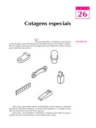 Cotagens especiais - Desenho Técnico de Mecânica