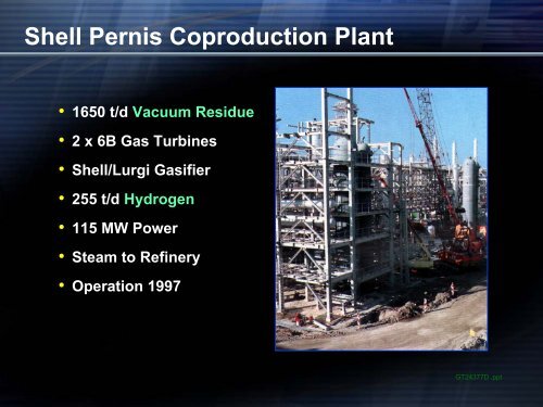 Integrated Gasification Combined Cycle GE IGCC ... - apec egcfe