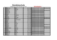 Handelsschule - Schulen des bfi Wien