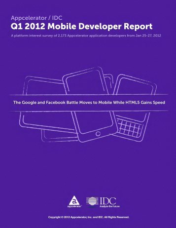 Appcelerator Q1 2012 Mobile Developer Report (pdf) - Amazon Web ...