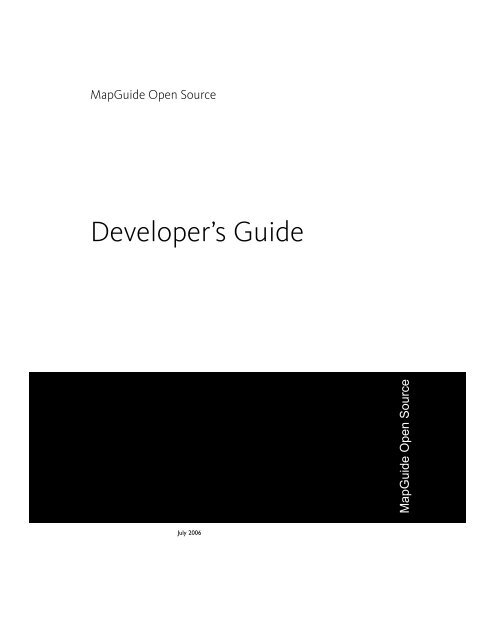 Developer's Guide - MapGuide Open Source - OSGeo