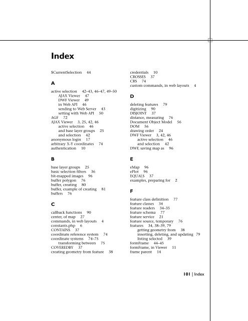 Developer's Guide - MapGuide Open Source - OSGeo