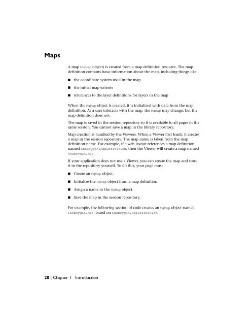 Developer's Guide - MapGuide Open Source - OSGeo