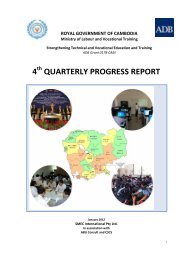 4 th QUARTERLY PROGRESS REPORT - NTB