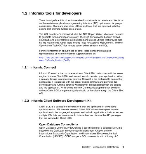 IBM Informix Developer's Handbook - IBM Redbooks