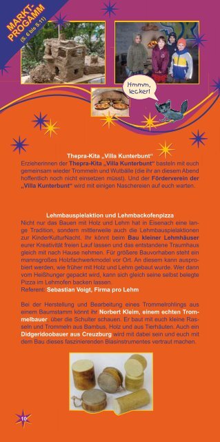 Hier gibt es das Programmheft zur 8. Kinderkulturnacht - Eisenach