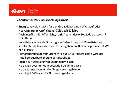 Energieausweis und Wärmepumpe - Eisenach