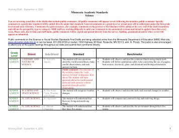 Science standards with public comments.pdf - Minnesota State ...