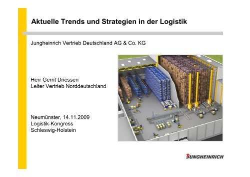 Aktuelle Trends und Strategien in der Logistik - Logistik Initiative ...