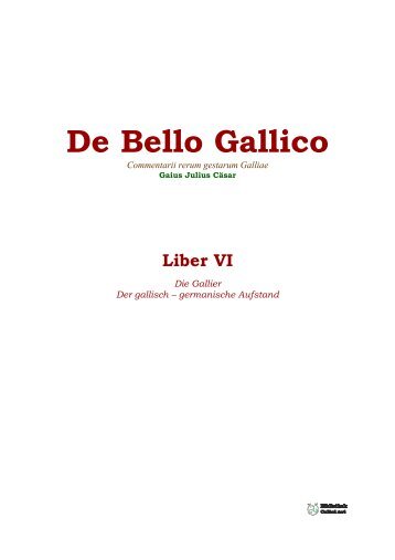 De Bello Gallico - Celtoi Net