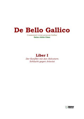 De Bello Gallico - Celtoi Net