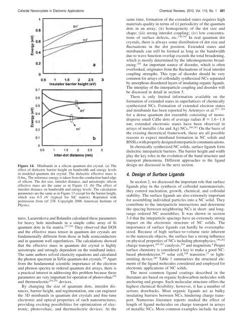 Prospects of Colloidal Nanocrystals for Electronic - Computer Science