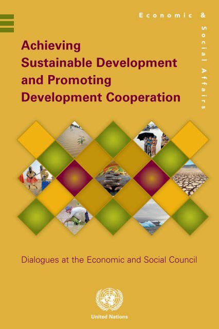 Achieving Sustainable Development and Promoting Development