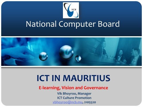 National Computer Board - EuroAfrica-ICT
