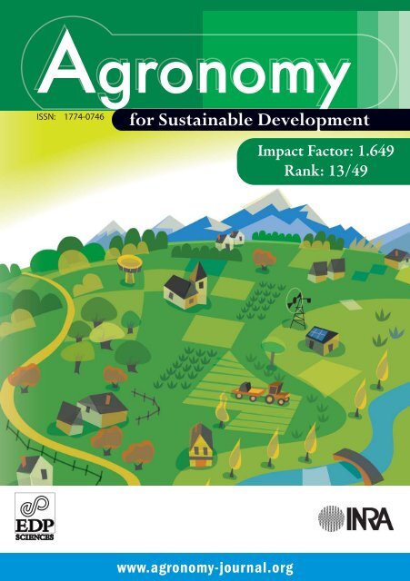 Leaflet (PDF) - Agronomy for Sustainable Development