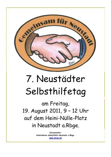 7. Neustädter Selbsthilfetag - Selbsthilfegruppen in Neustadt