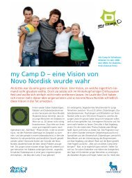 my Camp D – eine Vision von Novo Nordisk wurde wahr