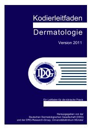 Kodierleitfaden Dermatologie - Derma.de