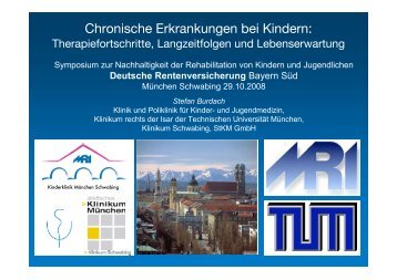 Vortrag von Prof. Dr. Burdach als pdf - Kinderklinik und Poliklinik der ...