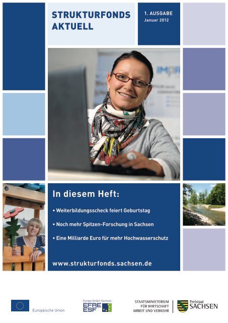 strUktUrfonds AktUEll 1|2012 - Strukturfonds in Sachsen - Freistaat ...