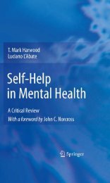 Self-Help in Mental Health: A Critical Review