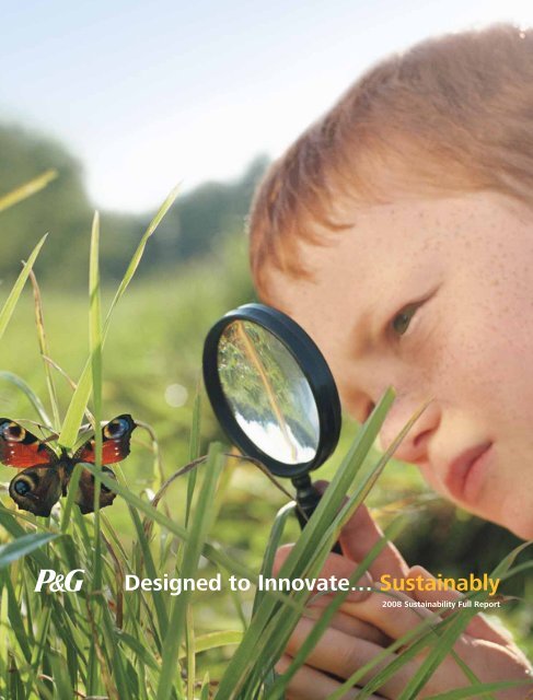 Designed To Innovate Sustainably Procter Gamble